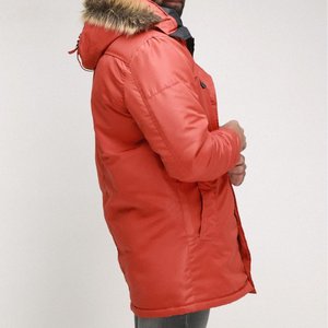 Prix de gros nouveau design 2025 personnalisé hommes mode hiver bouffant longue doudoune pour hommes - Product Image 2