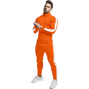 Ensemble de survêtement décontracté personnalisé OEM avec capuche et cordon de serrage, pantalon de jogging, couleur unie, imprimé, sport, deux pièces, coupe-vent d'hiver - Product Image 3