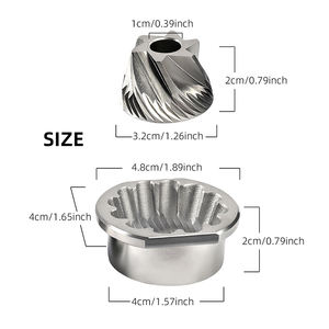 Repuestos para Molinillo de Café Directo de Fábrica, Juego de Repuesto de Muelas Cónicas para Molinillo <span class=keywords><strong>DeLonghi</strong></span>, Muelas Cónicas para Molienda Fina de Café para <span class=keywords><strong>DeLonghi</strong></span> - Product Image 4