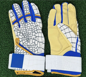 Custom Design Sheepskin Leather Baseball Batting Gloves Premium Quality Gear for Players - Product Image 4