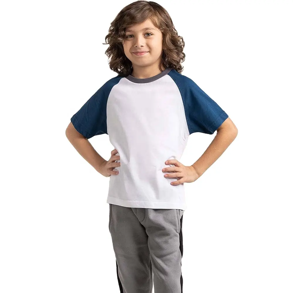 T-shirt personnalisé d'été 14 ans enfants 4 à 12 ans vêtements pour enfants 10 ans t-shirt french terry Tshirt set pour garçon