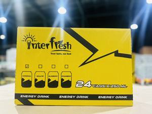 Bebida Energética Interfresh de Vietnam, Lata de 250 ml, Sabor Original, Alto Contenido en Vitaminas y Cafeína, Precio al por Mayor - Product Image 6