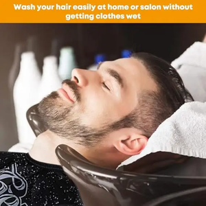 ผ้าคลุมตัดผมกันน้ำมัน ป้องกันไฟฟ้าสถิต เป็นมิตรกับสิ่งแวดล้อม ผ้าโพลีเอสเตอร์ใส่สบาย ไม่ติดเส้นผม ทำความสะอาดง่าย - Product Image 3