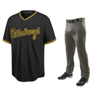 Uniforme Deportivo Transpirable para Béisbol y Sóftbol 2024 con Protección UV Antibacterial de Secado Rápido, Logotipo Personalizado y Colores Personalizados - Product Image 1