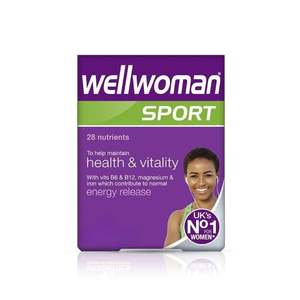Wellwoman 60 Wellwoman 50 30 Sport & Fitness 30 wellwomen Plus Omega 3 6 9 28 Suppléments de santé pour femmes - Product Image 4