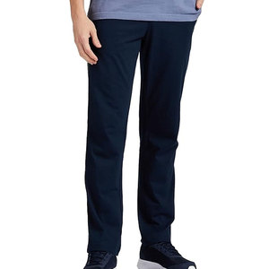 Confortable léger droit décontracté mi 100% coton respirant écologique fermeture à cordon pantalon de survêtement pour hommes meilleur - Product Image 1