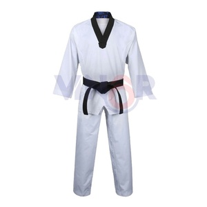 Tenues de Taekwondo de haute qualité, tendance, personnalisées avec logo, couleur personnalisée sur demande, broderie personnalisée, service OEM, ensembles durables - Product Image 1
