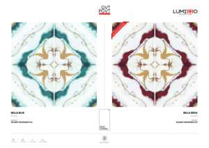 Dalles en porcelaine grand format 600x1200mm, finition brillante, design marbre de Carrare, revêtement mural, crédence de cuisine - Product Image 2