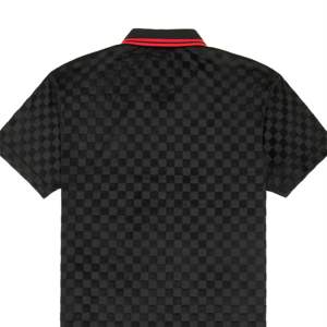 Elegante Camiseta polo con cremallera a cuadros: polo moderno y cómodo con cuello con cremallera y patrón de cuadros clásico, perfecto para ropa informal - Product Image 6