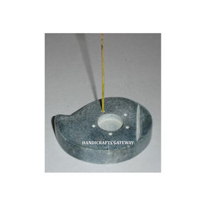 Top classe qualité forme personnalisée pierre de savon naturelle sculpture bâton d'encens brûleur utilisation pour la décoration de la maison cadeau dans le meilleur prix bas - Product Image 1