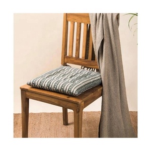 แผ่นรองเก้าอี้ผ้าฝ้ายออร์แกนิคสำหรับผู้ใหญ่ได้รับการรับรองการพิมพ์ลายทางผ้าคอตตอนออร์แกนิกสำหรับ100% - Product Image 1