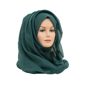 Autumn Premium High Quality Soft Chiffon <b>Hijab</b> Custom Logo <b>Square</b> Eco-Friendly Breathable Anti-Bacterial Quick Dry Muslim - Product Image 5