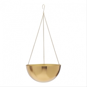 Jardinière suspendue en métal décoratif à bas prix Look moderne Finition et taille personnalisées pour la décoration de la maison. - Product Image 5