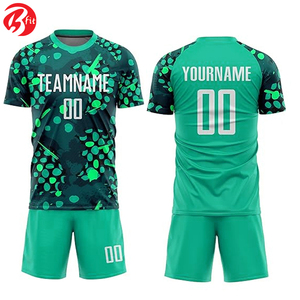 Super qualité produit vêtements de sport vêtements d'entraînement uniforme de football 100% polyester vêtements de football combinaison de football - Product Image 5