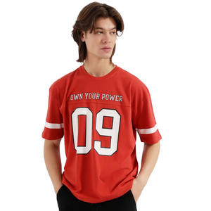 Uniformes de football américain personnalisés grande taille pour hommes, maillots imprimés numériquement, logos cousus personnalisés à manches courtes - Product Image 1
