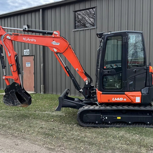 Pour mini-excavatrice U48-5 2024 avec moteur principal, pompe, boîte de vitesses, composants PLC, 25 CV, haute efficacité - Product Image 1