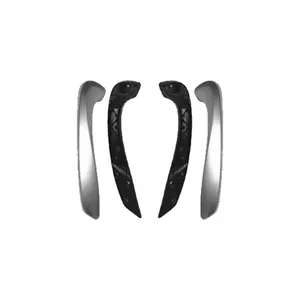 Ensemble d'accoudoirs intérieurs chromés Renault Megane Fluence, porte-gobelets, position avant DROITE-GAUCHE ABS 809540011R-809600017R - Product Image 1