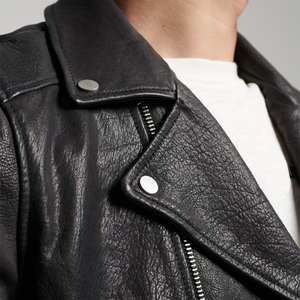 Veste en cuir de peau de mouton de style de rue élevée des hommes ensemble d'hiver à séchage rapide avec la décoration confortable de poche nouveauté vente maintenant! - Product Image 5