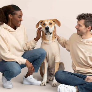 Ultra Comfort All-Season <b>Dog</b> <b>Hoodies</b> Lightweight Cotton Classic Print Style Quick Wear Stretchfit for Active <b>Dogs</b> - Product Image 2