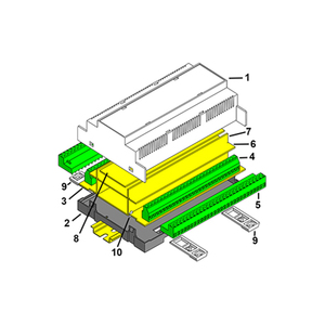 Boîtiers électriques compacts CES-157 de haute qualité Boîtier de commande ABS Prix minimal pour boîtiers d'instruments électroniques en vrac - Product Image 5
