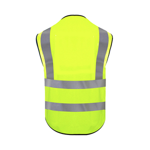Gilet de sécurité décontracté en toile respirante de toutes les couleurs pour hommes dernière mode vêtements d'extérieur avec fermeture à glissière - Product Image 4