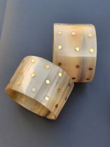 Corne de buffle de boeuf naturel bijoux de mode main manchette Bracelet Bracelets collier bijoux de mode de luxe fabriqués à la main personnalisé toutes les tailles - Product Image 6