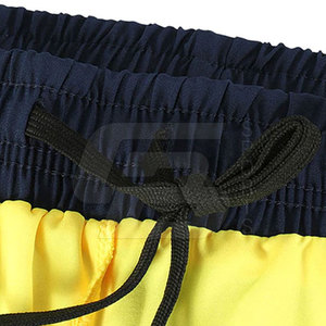 Pantalones cortos deportivos de malla informales de verano de alta calidad para hombre, pantalones deportivos personalizados, cómodos para entrenamiento en el gimnasio, patrón sólido de nailon - Product Image 3