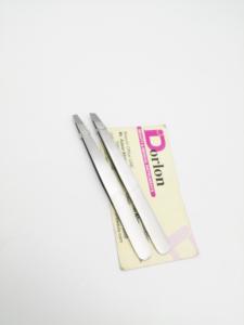 แหนบถอนคิ้วสเตนเลสแบบตรงมีความแม่นยำรับการรับรอง CE แหนบคิ้วแบบปรับแต่งโลโก้ได้ตามต้องการ - Product Image 4