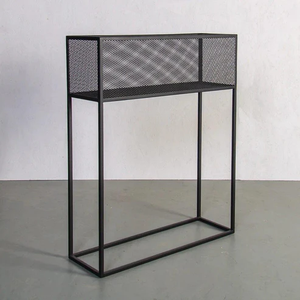 High Quality Set of 3 ,Black <b>Mesh</b> Iron Planter Stand for Indoor Plants Decoration set of 3 - Product Image 2