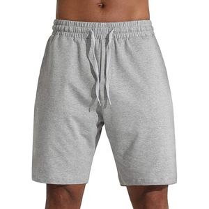 กางเกงวอร์มผ้าฝ้ายสำหรับออกกำลังกายกางเกงออกกำลังกายขาสั้นสำหรับผู้ชายเสื้อผ้าออกกำลังกายแนวสตรีท100% - Product Image 2