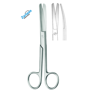 Tijeras Quirúrgicas de Acero Inoxidable de Alta Calidad, Rectas/Curvas, Longitud 13 cm, Fabricante de Instrumentos Quirúrgicos - Product Image 5