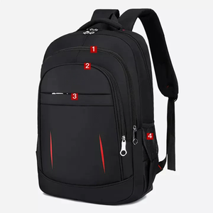 High-quality Fashion School <b>Backpack</b> Large Capacity Multiple <b>Compartments</b> Waterproof Zipper Closure Made Vietnam Polyester - Product Image 5