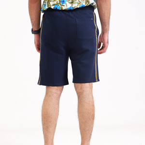 Shorts en maille polyester pour hommes Logo personnalisé Dernier design Vêtements pour hommes Shorts d'été Haute qualité Shorts de rue pour hommes Shorts d'été - Product Image 4