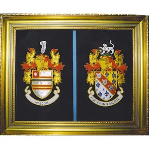 Star Crest Bend Blazer Insignia Encaje bordado a mano Crestas familiares Insignias de Marco clásico personalizadas - Product Image 2