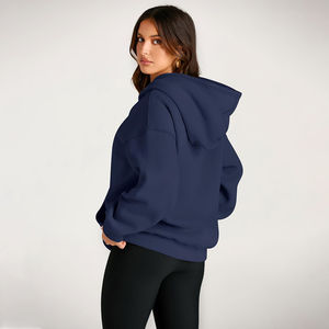 2025 nouveauté sweats à capuche pour femmes entièrement personnaliser pull à capuche sweats taux de gros pas cher prix OEM conception personnalisée - Product Image 2