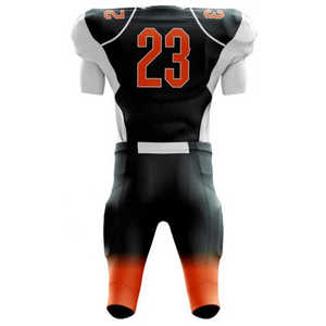 Ensemble d'uniformes de football américain sur mesure de qualité supérieure en gros, conception confortable imprimée numériquement OEM - Product Image 6