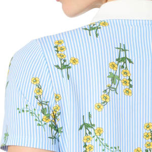 Cuello levantado de verano de algodón 100% personalizado para mujer para camisetas de polo Camisa estampada 3D informal al mejor precio con diseño impreso - Product Image 4