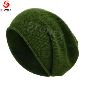 Made Custom 100% Cotton <b>Winter</b> Knitted Skully Beanie <b>Hats</b> Outdoor Warm Beanies for <b>Women</b> - Product Image 2