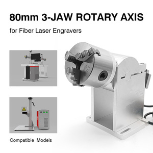 Máquina de marcado láser de fibra portátil de escritorio 20W/30W/50W nuevo DXF para joyería de acero y Metal de plástico grabado de eje giratorio de oro - Product Image 3
