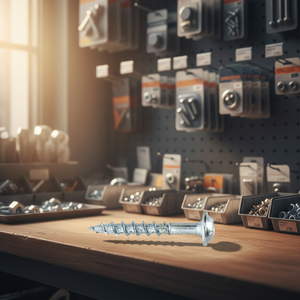 สกรูหัวแบน ขนาดเมตริก/นิ้ว สำหรับงานไม้ แบบเกลียวปล่อย หัวฟิลลิปส์/โพซิ  ชุบสังกะสี เหล็กกล้าคาร์บอน/สแตนเลส เกลียวหยาบ แข็งแรง - Product Image 1