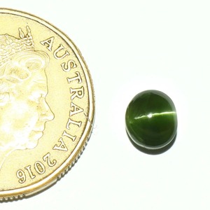 Piedra Preciosa Natural Kornerupine, Corte Ovalado, Ojo de Gato, Piedras Preciosas Sueltas Certificadas, Corte Brillante Redondo para Joyería, Hecho en India - Product Image 4