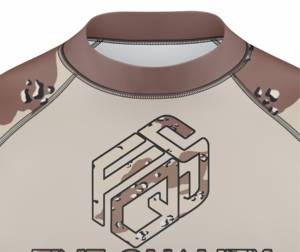 Custom Logo Printed Wrestling Rash guard Fully Sublimation Martial Arts Wear Training Jiu Jitu's Full Sleeve Rash Guard - Product Image 5