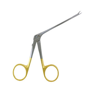 Pince crocodile Micro oreille de qualité supérieure 3.5 pouces poignée en or conception dentelée ORL rhinoplastie pince crocodile ENT - Product Image 3