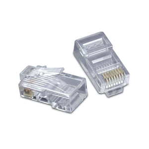 Cat 6 UTP Red Internet <b>Ethernet</b> Cable with RJ45 <b>Plug</b> Connector - Product Image 1
