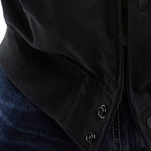 Chaqueta universitaria de estilo Letterman de béisbol de invierno de alta calidad, Mangas de cuero bordadas personalizadas para hombres y mujeres con cuello levantado - Product Image 6