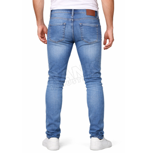 Jeans slim fit pour homme, dernier design, effet délavé, fabriqués au Pakistan, prix bas, couleurs personnalisées. - Product Image 2