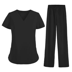 Conjuntos de Uniformes Médicos Cómodos de Spandex y Poliéster 2026, Uniformes de Hospital, Conjuntos de Uniformes Médicos al por Mayor para Hombres y Mujeres, Traje de Enfermería - Product Image 2