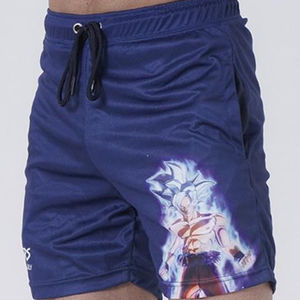 Short de gym en nylon et polyester pour hommes Short de gym de haute qualité à poches multiples Short pour hommes confortable à la taille élastique - Product Image 4