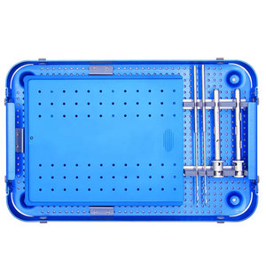 Système de plaque cervicale antérieure manuelle réutilisable de qualité supérieure en acier inoxydable orthopédique de classe I maxillo-faciale - Product Image 6