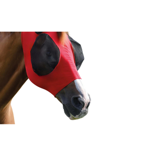 Personalizable Premium Color Rojo Caballo Mosca Máscara Spandex Material Estirable Bug Eye Cover Venta Caliente Fabricantes al por mayor - Product Image 3